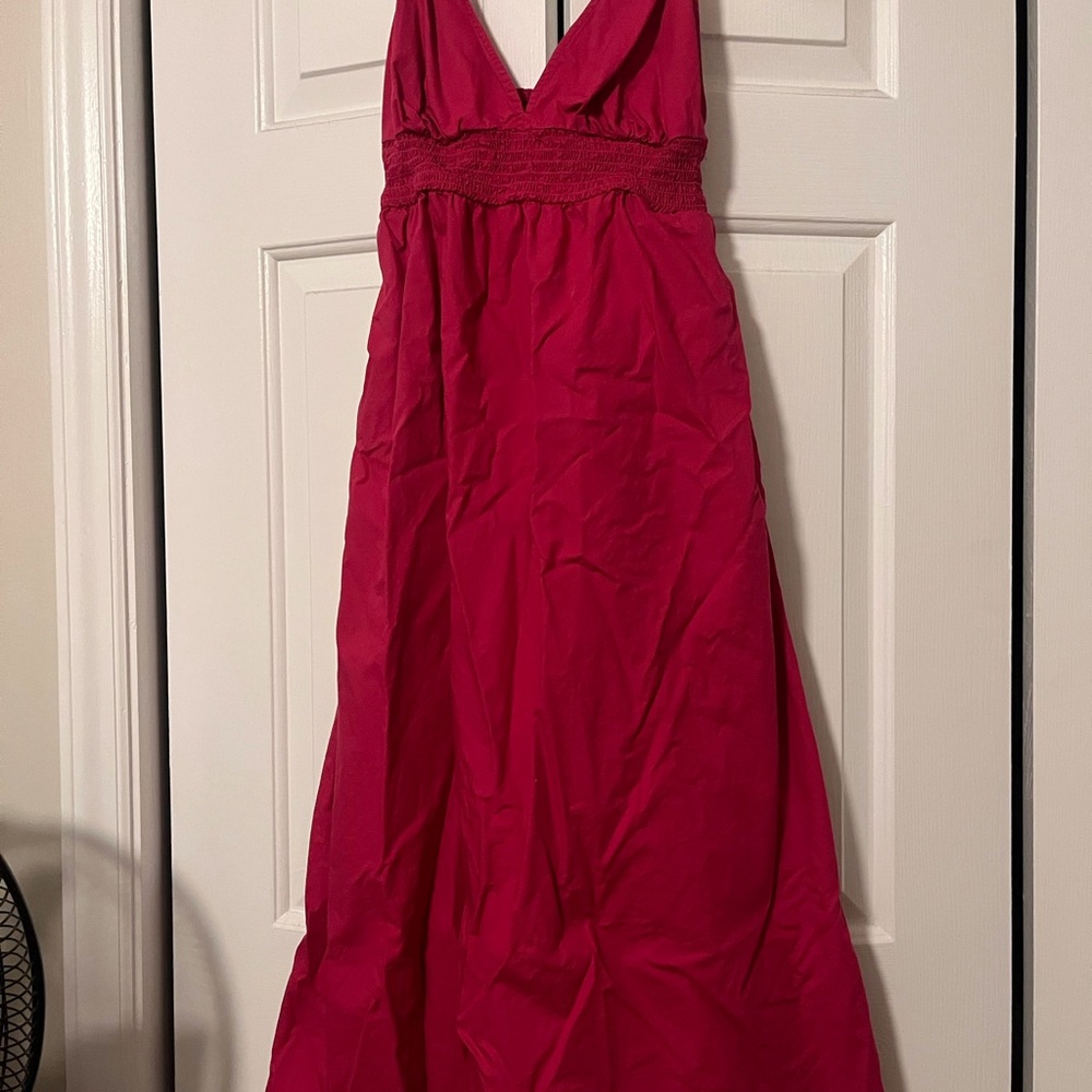 Women's Pink Maxi Dress - Size XSmall
